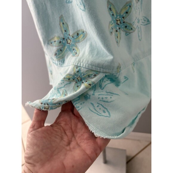 Fresh Produce Dress Size Small Blue Turtle Starfish Seahorse Beach Coverup *** - Picture 5 of 14